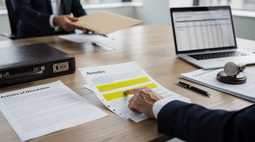 Orange County California: California Business Dissolution Remedies: Options for Corporate Transitions