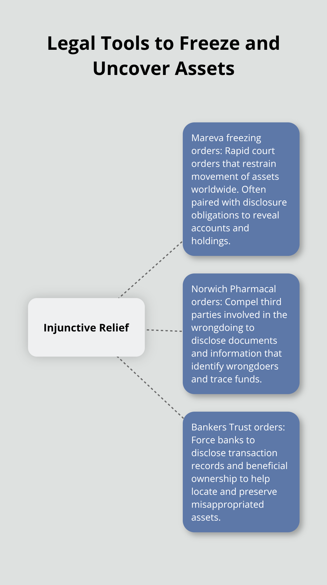 Common injunctive remedies used to rapidly secure and reveal stolen assets in U.S. cases - Misappropriated business assets